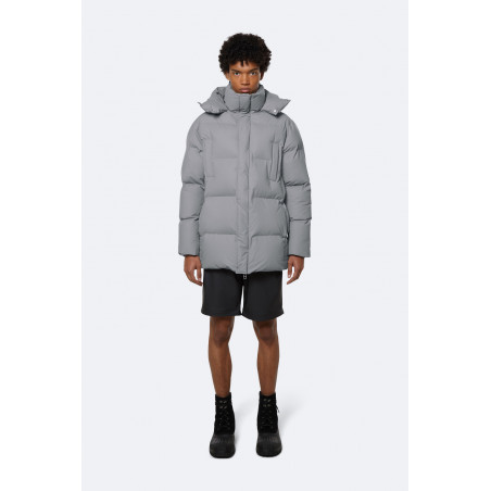 Hooded Puffer Coat Rock