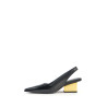 Raila Slingback Mid Black