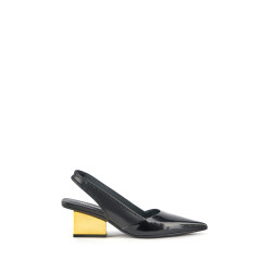 Raila Slingback Mid Black