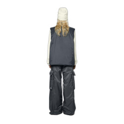 Padded Nylon Vest Slate