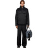 Padded Nylon Anorak Black