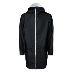 Long Jacket Reflective Black