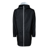 Long Jacket Reflective Black