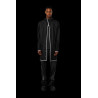 Long Jacket Reflective Black