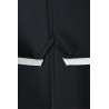 Long Jacket Reflective Black