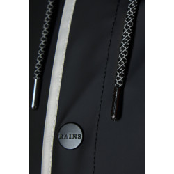 Long Jacket Reflective Black