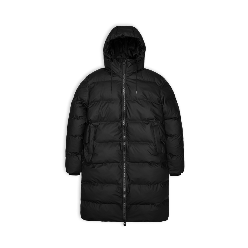 Alta Longer Puffer Jacket Black