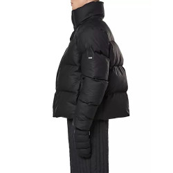 Boxy Puffer Jacket Black