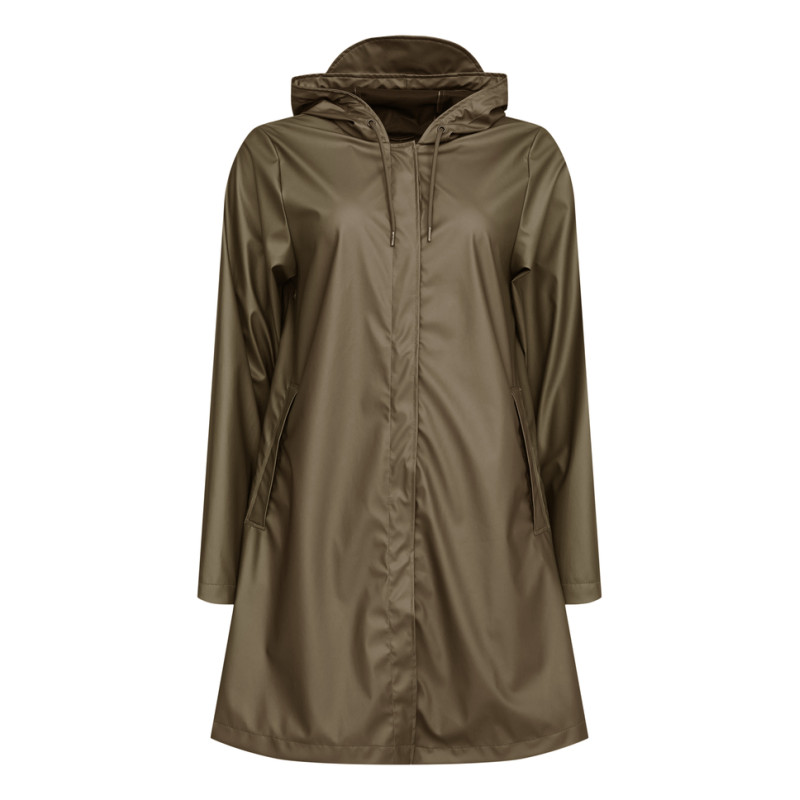 A-line Jacket Metallic Mist