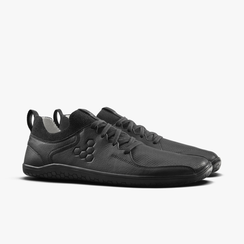 靴 VivoBarefoot Primus Asana Leather 36 Primus Asana Leather Mens Obsidian