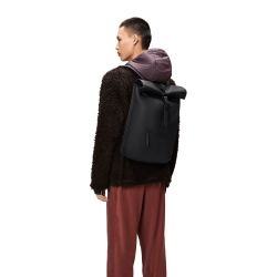 Rolltop Rucksack Black