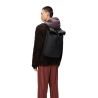 Rolltop Rucksack Black