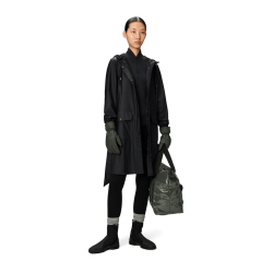 Curve Long Jacket Black