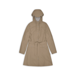 Curve Long Jacket Beige