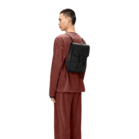 Backpack Micro Black Grain