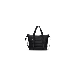 Puffer Mix Tote Bag Mini Black