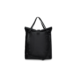Trail Rolltop Tote Bag Black