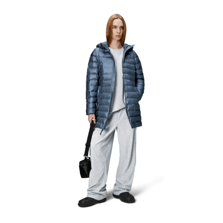 Lohja Long Puffer Curve Jacket Bay
