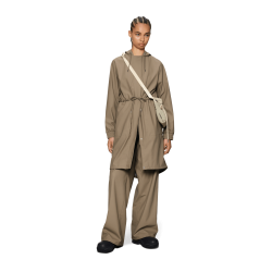 String W Parka Beige
