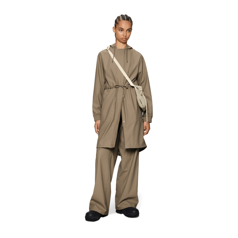 String W Parka Beige