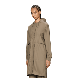 String W Parka Beige