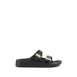 Moses Womens Black + Gold