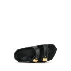 Moses Womens Black + Gold