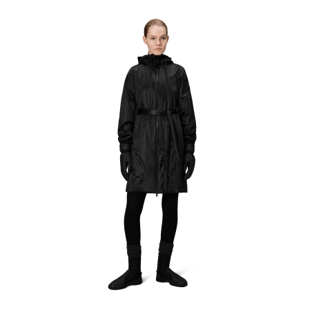 Lohja Long Insulated Curve Jacket Coal