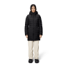 Lohja Long Puffer Curve Jacket Black