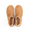 Aura Womens Cognac Suede