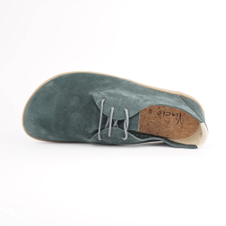 Finley Mens Petrol Suede