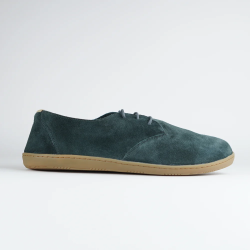 Finley Mens Petrol Suede
