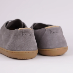 Finley Mens Grey Suede