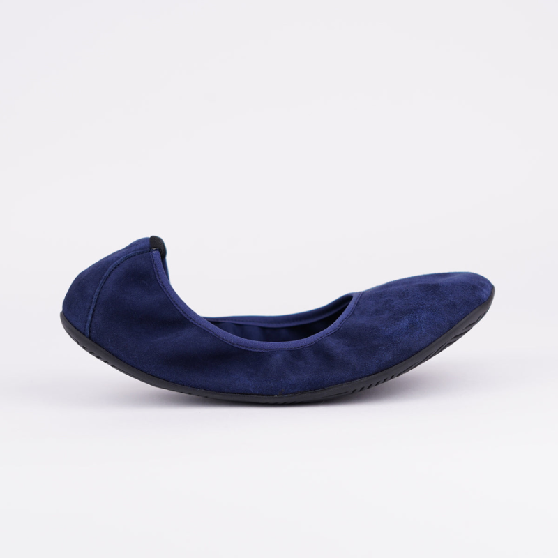 Tara Womens Navy Suede