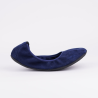 Tara Womens Navy Suede