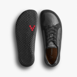 Gobi III Sneaker Leather Mens Triple Obsidian
