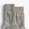 MIM Sheep Wool Thin Sock Unisex Light Grey